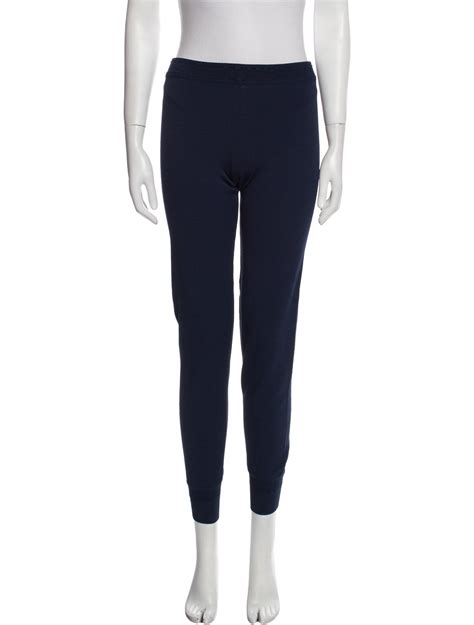 blue chanel sweatpants